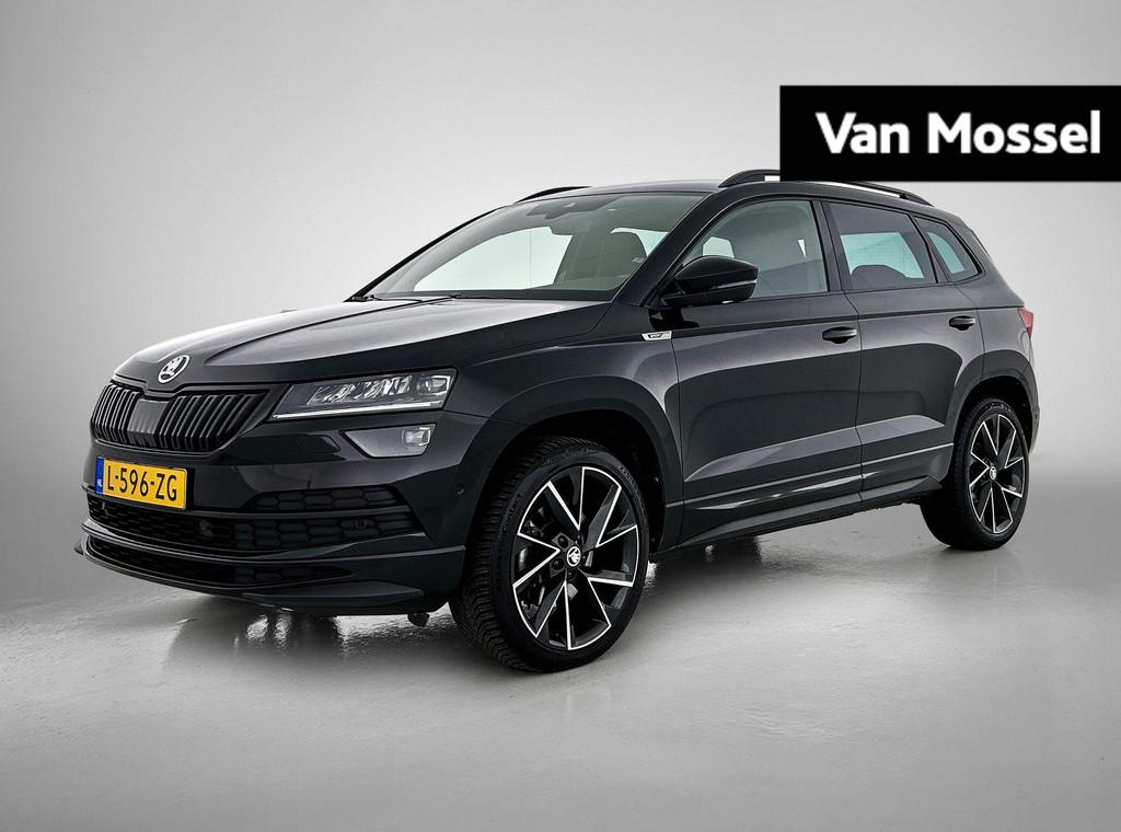 Skoda Karoq 1.5 TSI ACT Sportline Business | Stoelverw. | Ac, Auto's, Skoda, 12 maanden, Stof, Zwart, Bedrijf