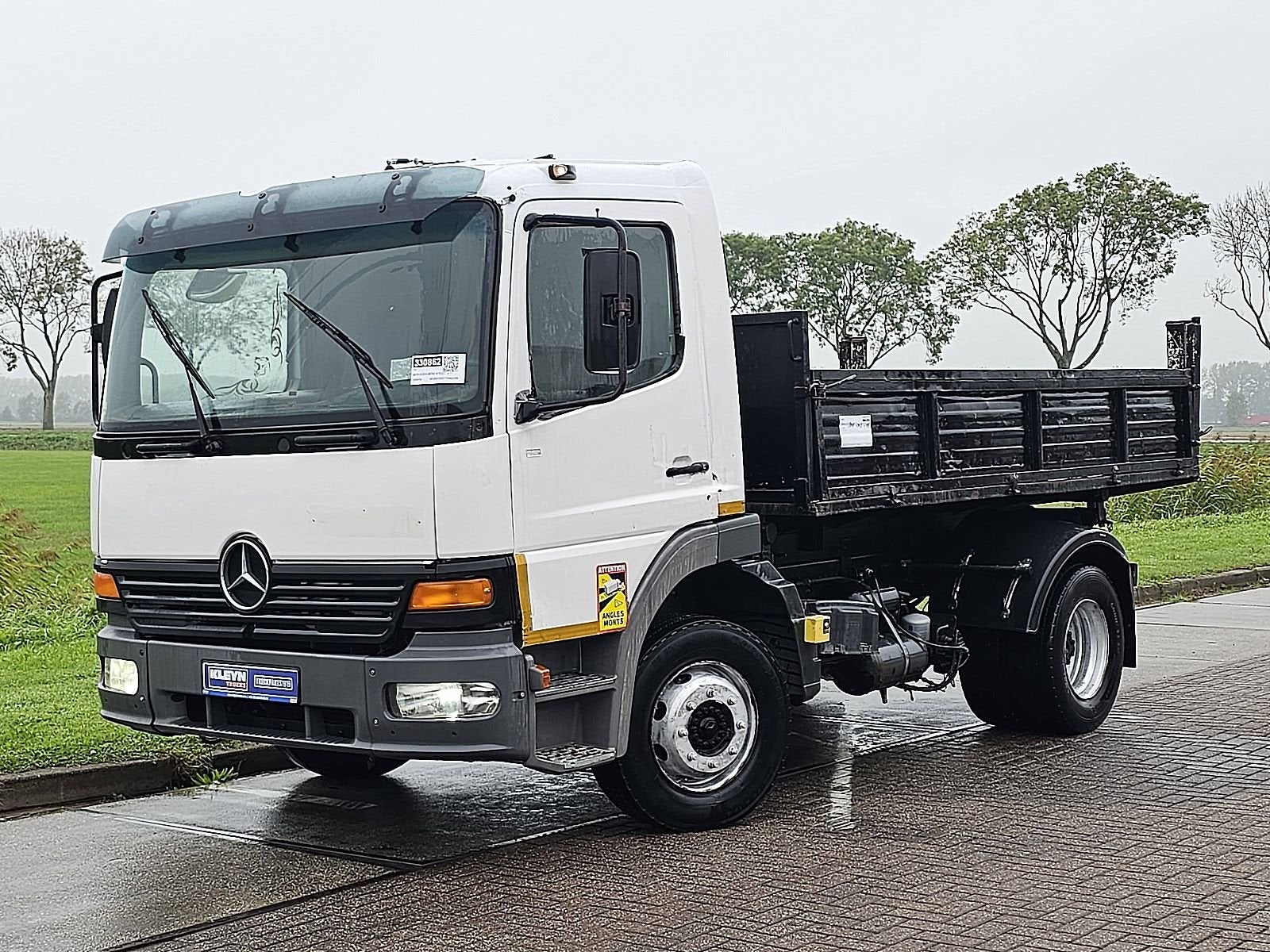 MERCEDES-BENZ ATEGO 1217 manual full steel, Auto's, Overige kleuren, ABS, Mercedes-Benz, Bedrijf