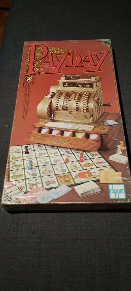 Vintage spel payday van clipper €10, Ophalen, Gebruikt, Clipper