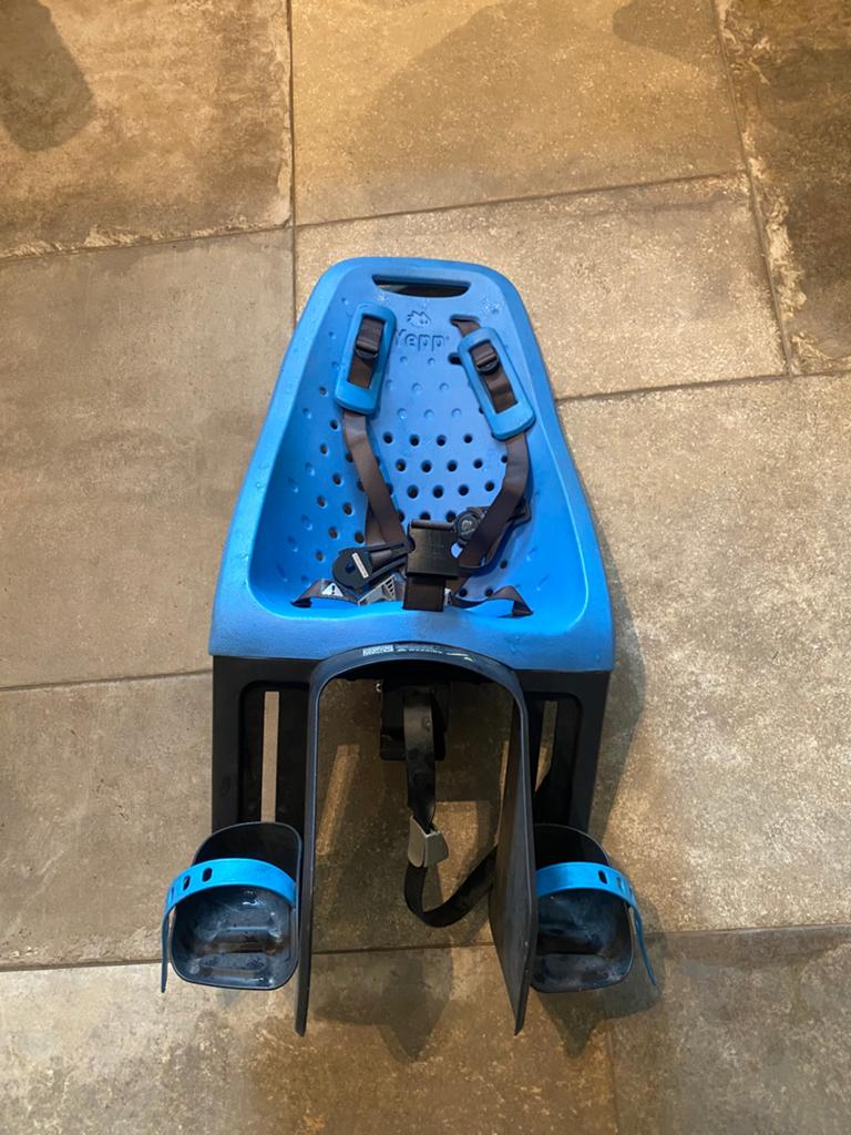 Yepp achterzitje voor fiets, Ophalen, Zo goed als nieuw