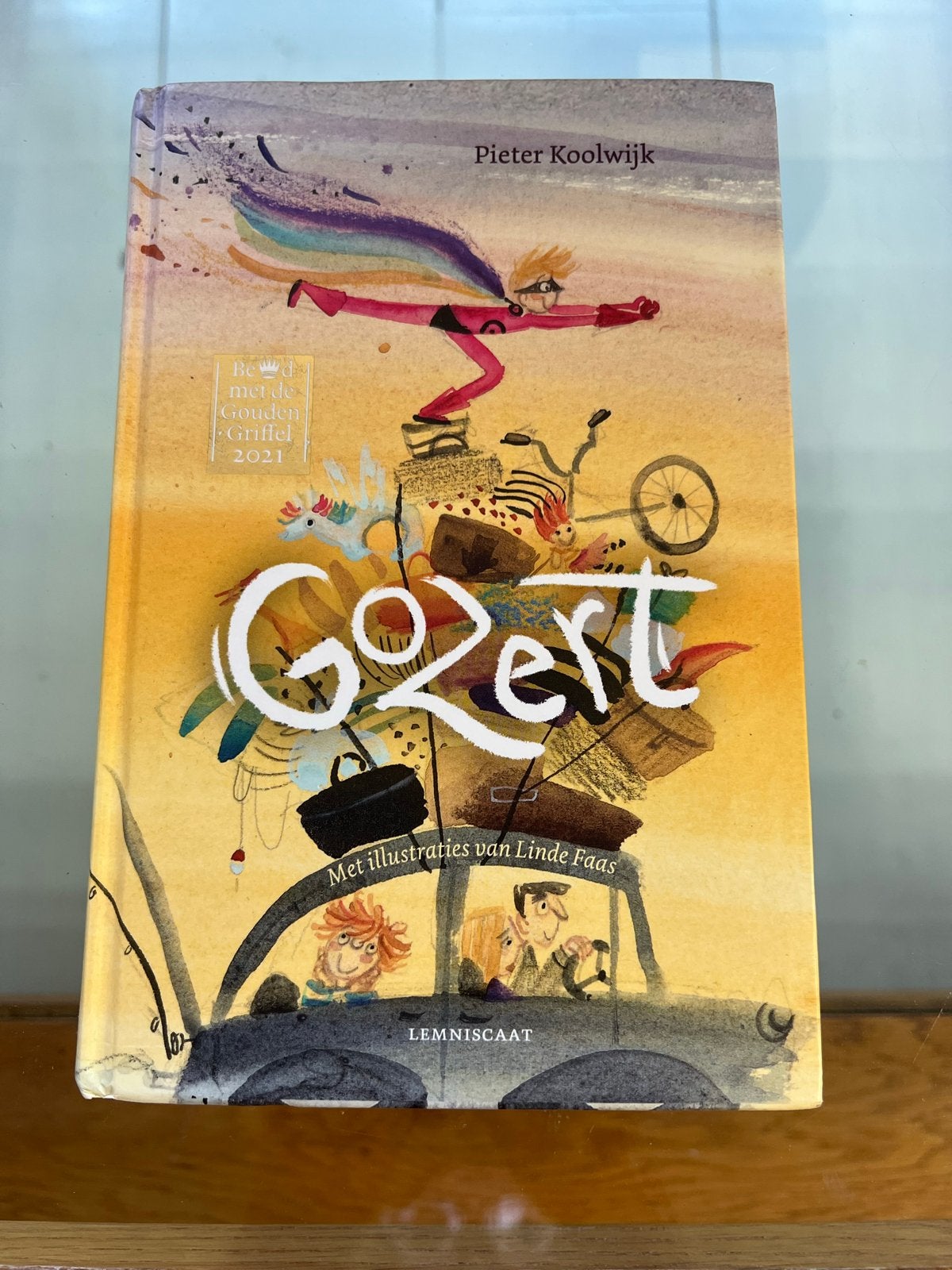 Gozert - Pieter Koolwijk (Kinderboek, Gouden Griffel 2021), Boeken, Ophalen of Verzenden, Zo goed als nieuw, Fictie algemeen