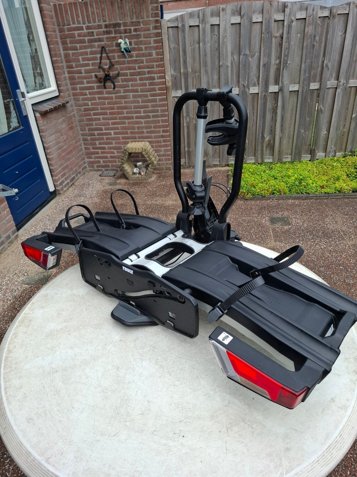 Thule EasyFold XT 933 Trekhaakdrager voor 2 fietsen, Auto diversen, Fietsendragers, Ophalen, Zo goed als nieuw, 2 fietsen, Trekhaakdrager