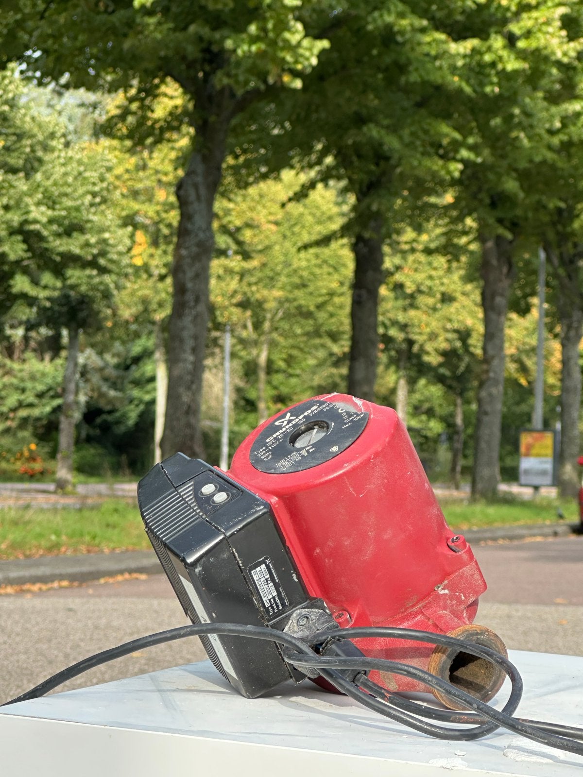 Grundfos UPE 25-80 180 Circulatiepomp, Ophalen of Verzenden, Gebruikt, 10 bar of meer