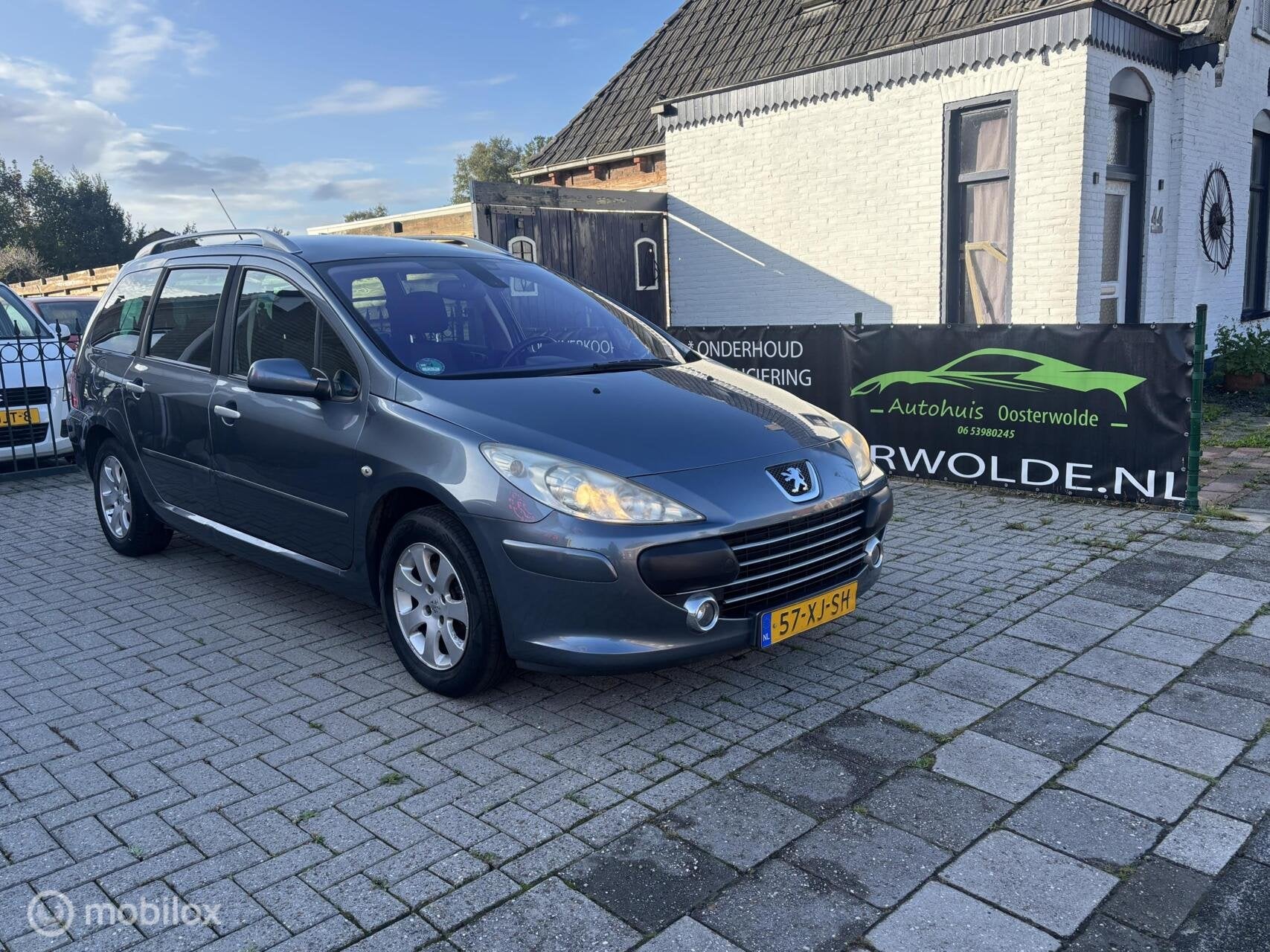Peugeot 307 SW 1.6-16V | 7 pers | airco | cruise | nieuwe ap, Auto's, Gebruikt, 715 kg, 7 stoelen, Origineel Nederlands