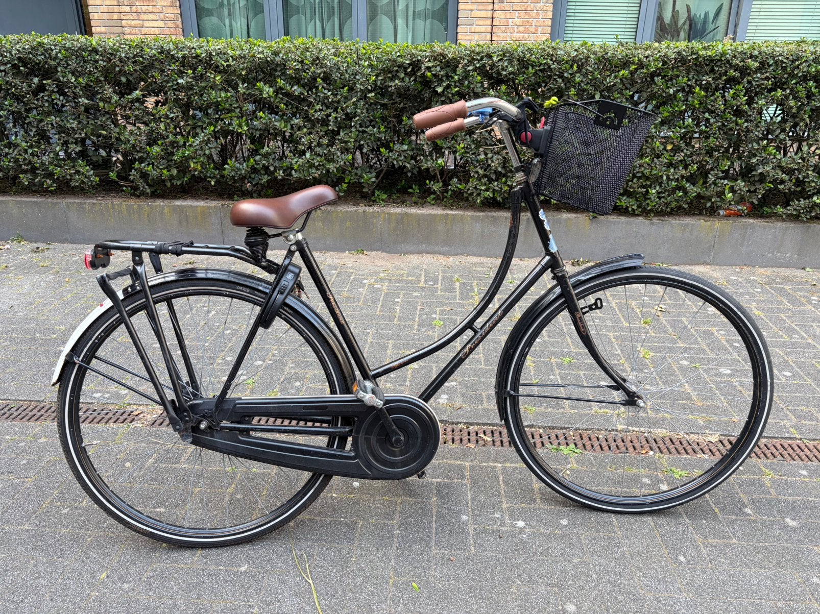 Damesfiets President 28”, Ophalen of Verzenden, Gebruikt, Terugtraprem