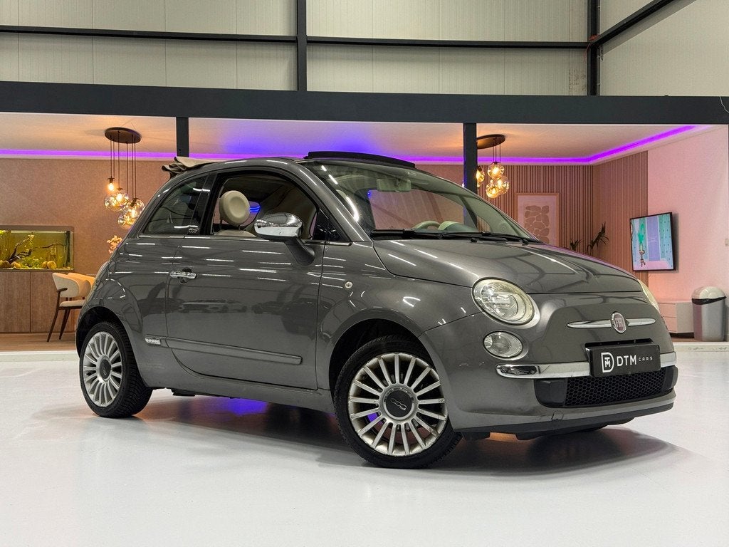 Fiat 500 C 0.9 TwinAir Lounge |NAP | Airco | Radio | Sportst, Auto's, Fiat, Gebruikt, Cabriolet, 4 stoelen, Leder en Stof
