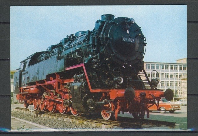Stoom Locomotief Lok No.85 007 Foto-Ansichtkaart Trein t-107, Ophalen of Verzenden, Zo goed als nieuw, Trein, Kaart of Prent