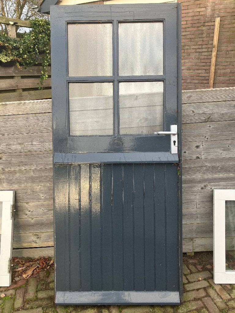 Buitendeuren en klapramen, Ophalen, Gebruikt, 80 tot 100 cm, Buitendeur