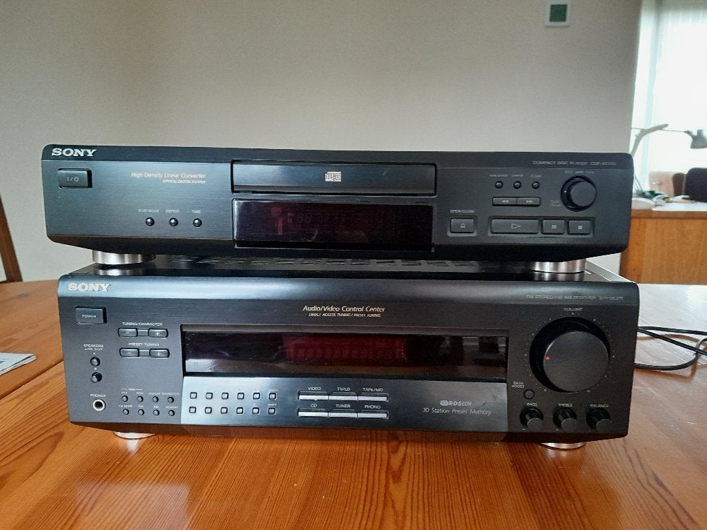 Sony Stereo-set Versterker/Radio/Cd-speler, Ophalen, Gebruikt, Tuner of Radio, Sony