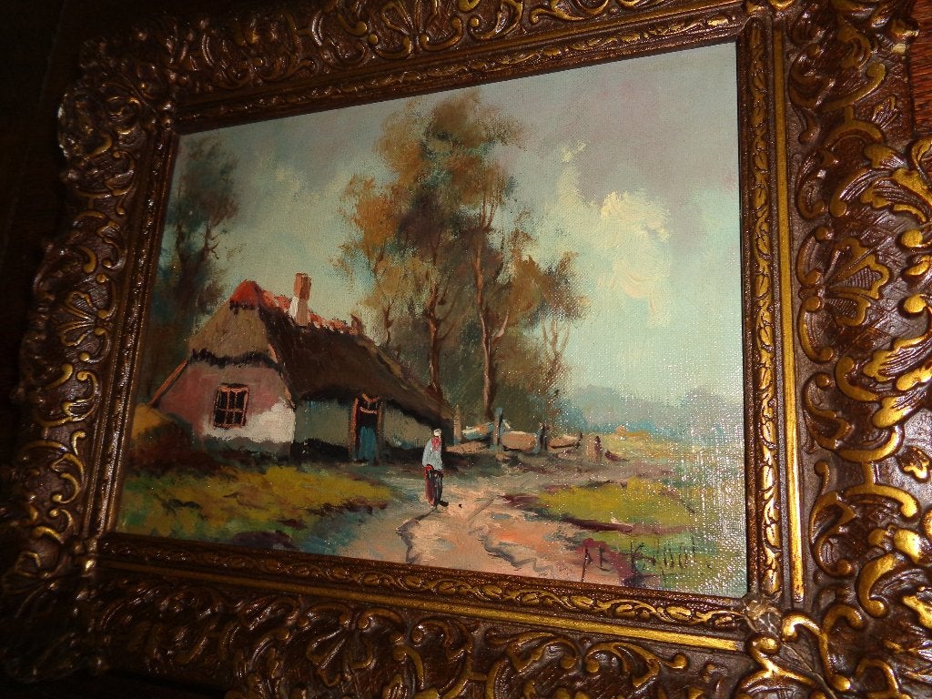 Josef de Groot (Amsterdam 1840) -Vermeld in de BENEZIT..., Ophalen of Verzenden, Bijzondere lijst, Doek