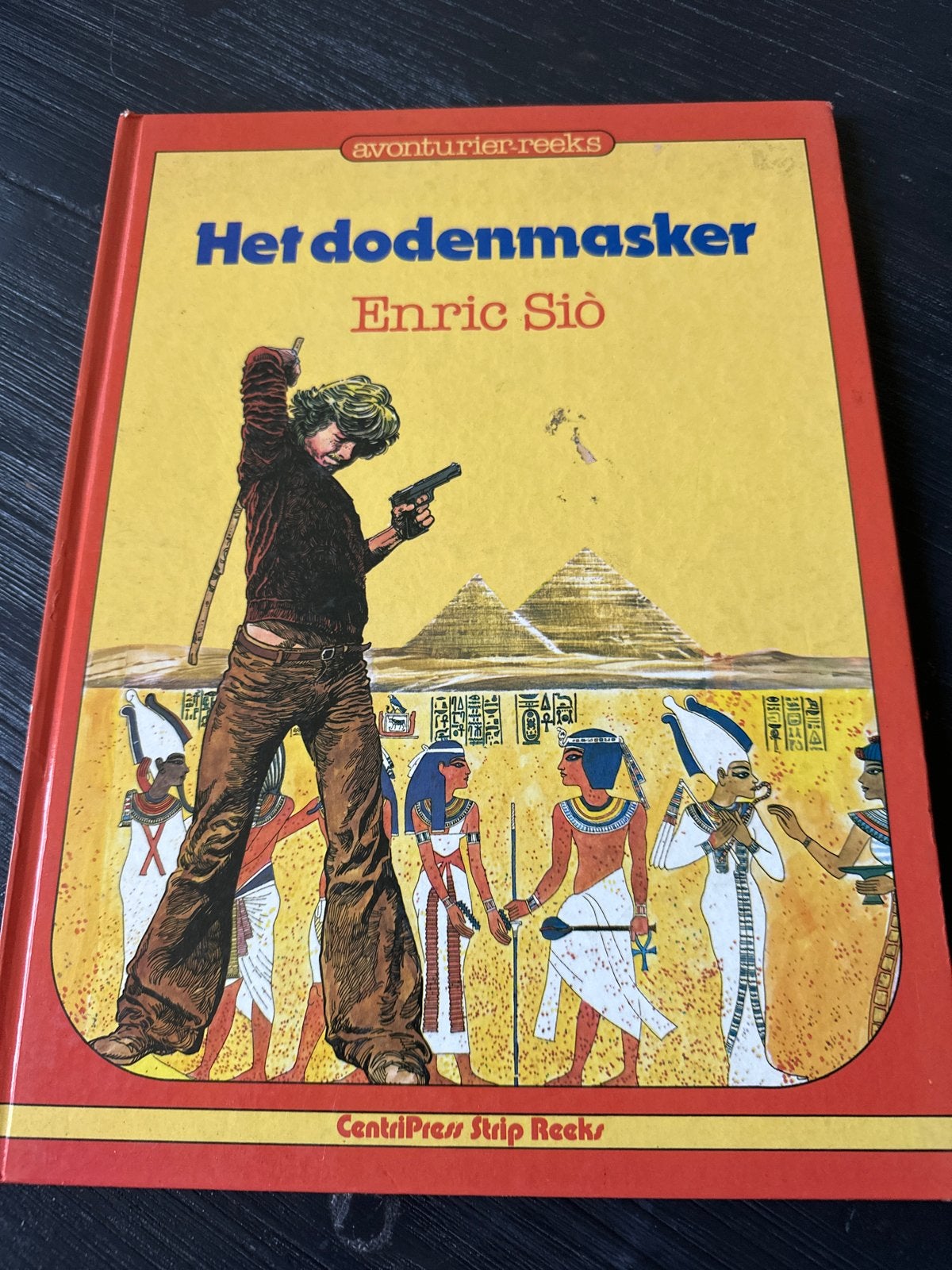 Het Dodenmasker - Avonturier Reeks - Enric Siò, Eén stripboek, Ophalen of Verzenden, Gelezen