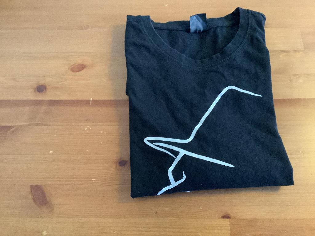 André Hazes T-shirt zwart. Maat L. Gedragen, Maat 52/54 (L), Zwart, Ophalen of Verzenden, Gedragen