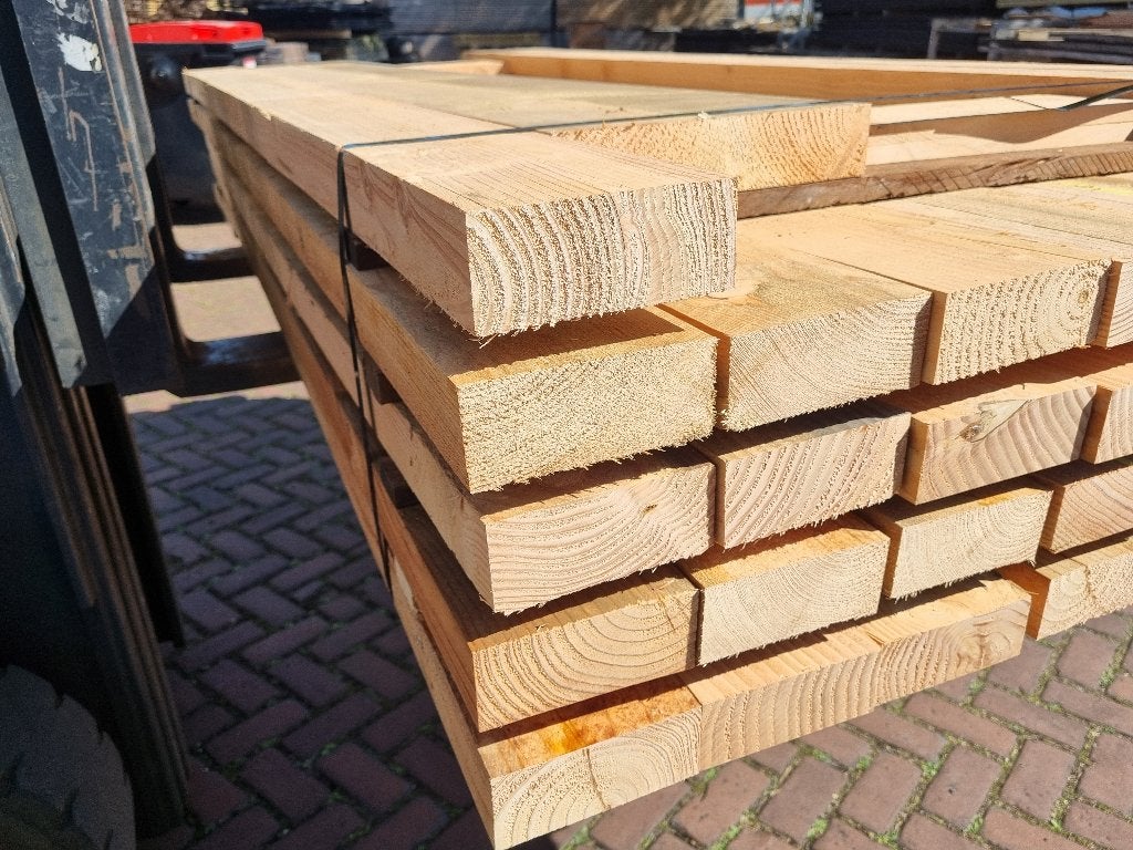 Douglas balken fijnbezaagd 5.0x13.0 cm - nr: TB2, Ophalen, Nieuw, 180 tot 250 cm, Balken