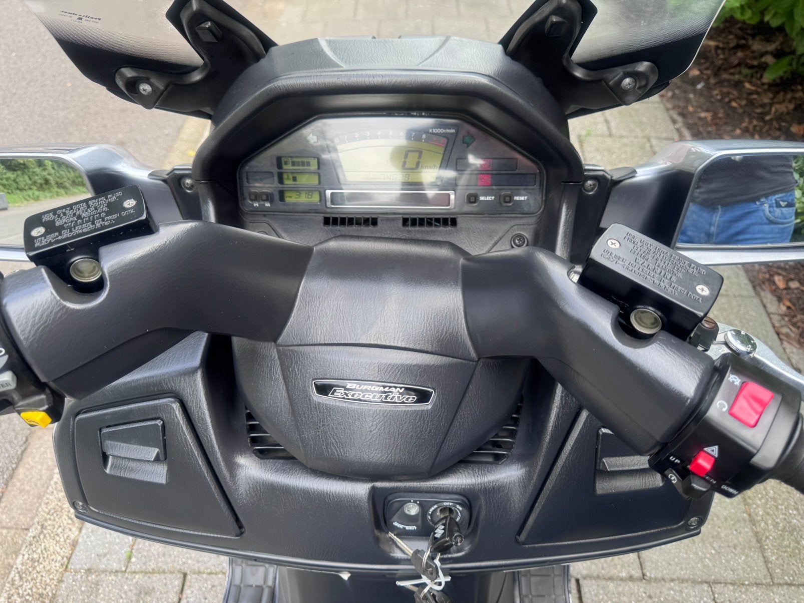 Schoot motor. Suzuki burgman  650, Bedrijf, Scooter