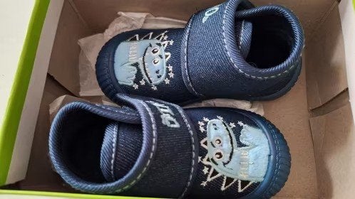 Sloffen met dino maat 22 hh, Slofjes, Bobbi Shoes, Bobbi Shoes, Onbekend