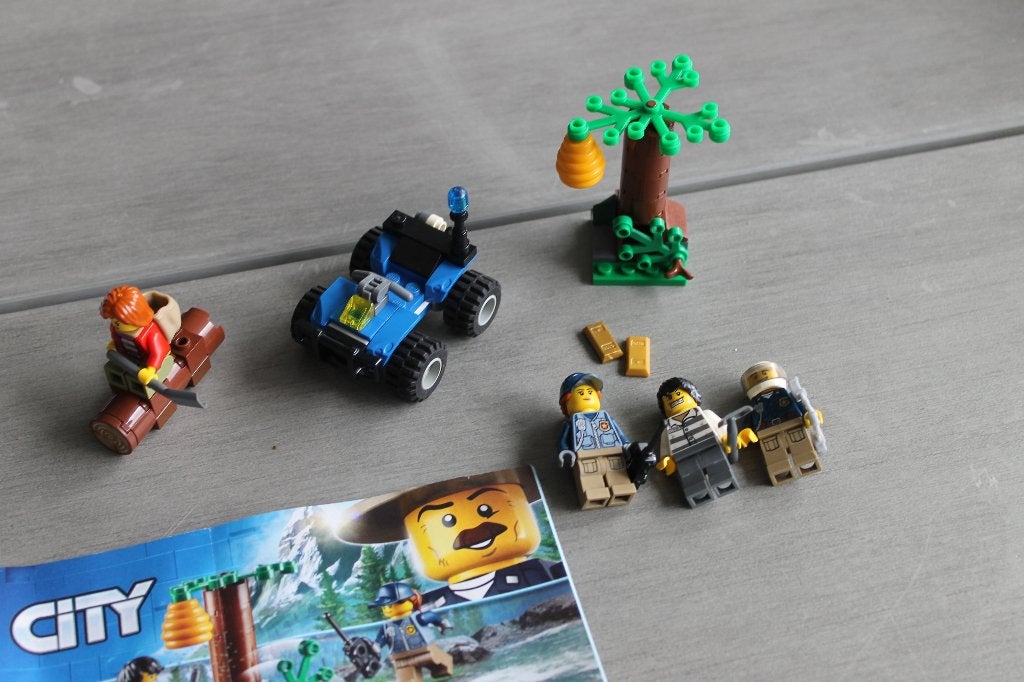 lego city politie. bergpolitieachtervolging 60171, City, Lego, Ophalen of Verzenden, Zo goed als nieuw