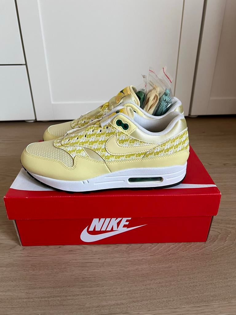 Nike Air Max 1 Lemonade maat 41, Ophalen, Overige kleuren, Nieuw, Sneakers of Gympen