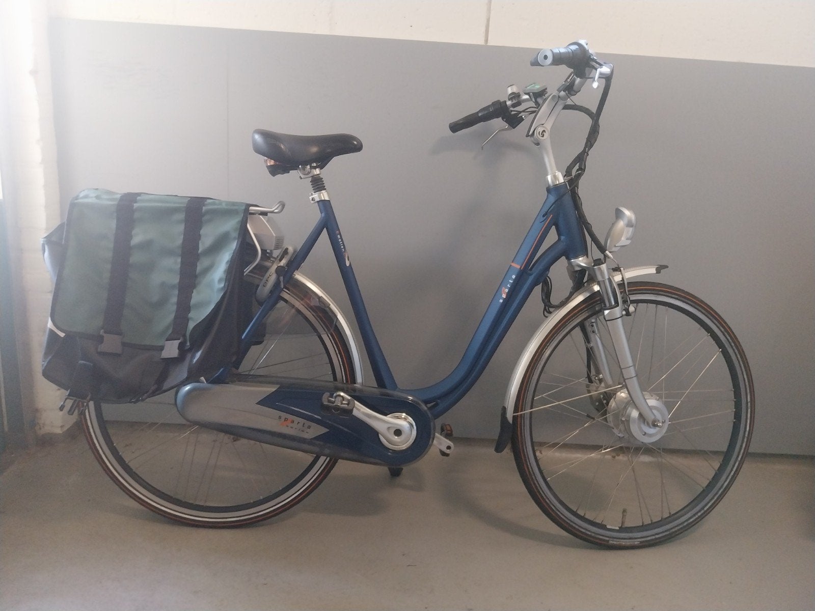 2X Elektrische Fiets Flyer Middenmotor Sparta Nieuwe Accu, Ophalen, Sparta, Gebruikt, 47 tot 51 cm