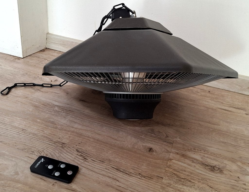 Zgan Tresko infrarood heather / terrasverwarming 2000 watt, Tuin en Terras, Terrasverwarmers, Elektrisch, Plafond, Ophalen of Verzenden