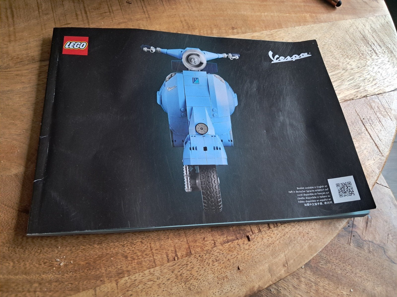 LEGO Vespa 125 (10298) - Zo goed als nieuw, Ophalen of Verzenden