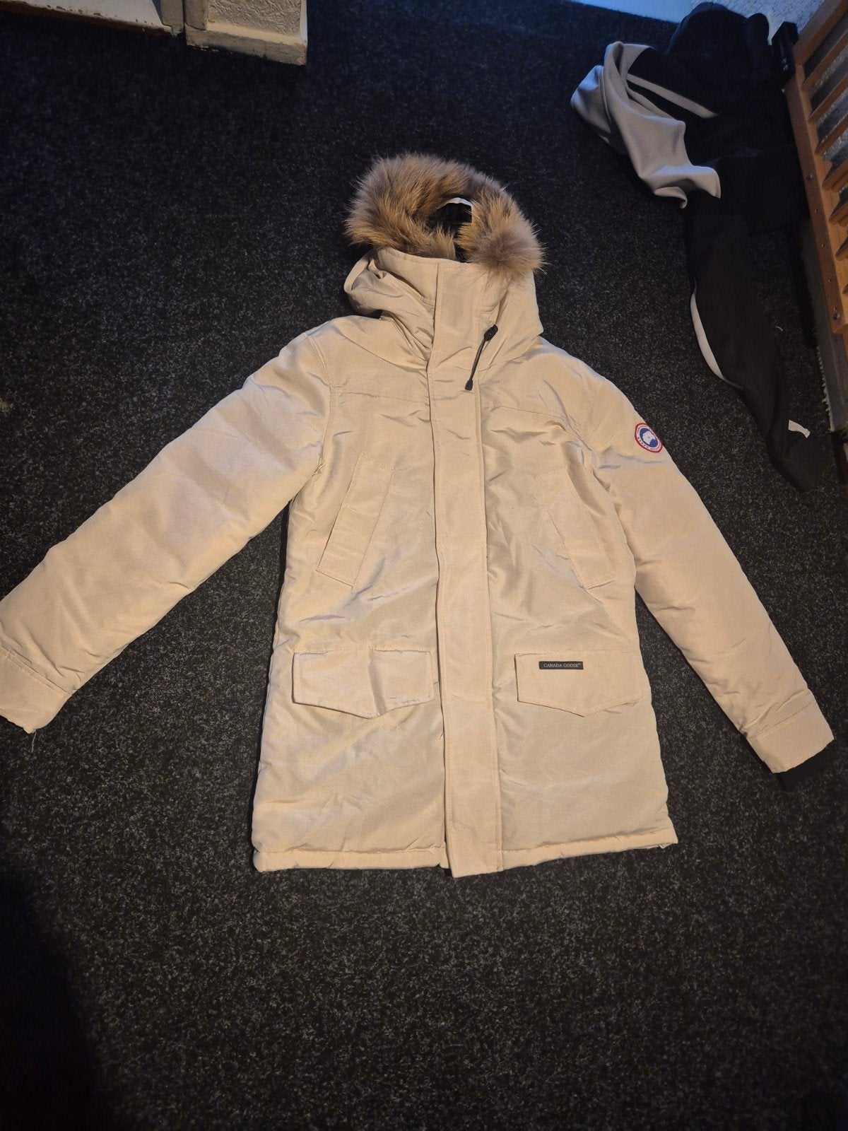 Canada goose jas nieuw maat m, Maat 48/50 (M), Wit, Canada Goose, Nieuw