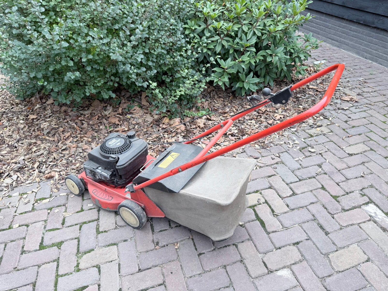 Sabo turbostar gazonmaaier benzine, Ophalen, Zo goed als nieuw