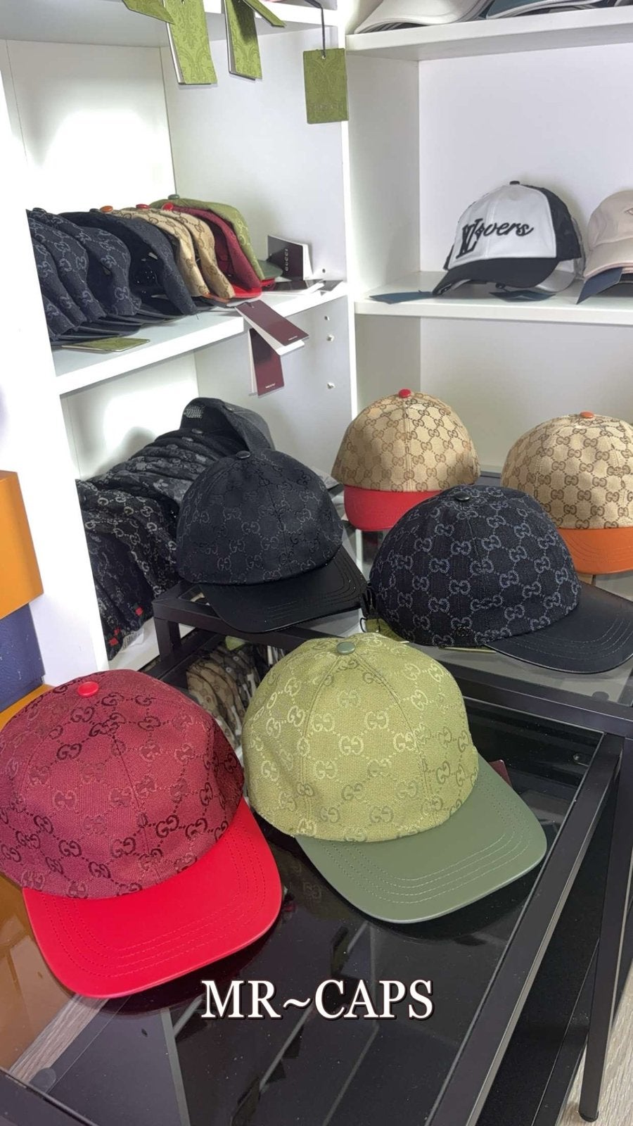 Gucci stijl petten - Diverse kleuren en modellen, Ophalen of Verzenden, Nieuw, One size fits all, Pet