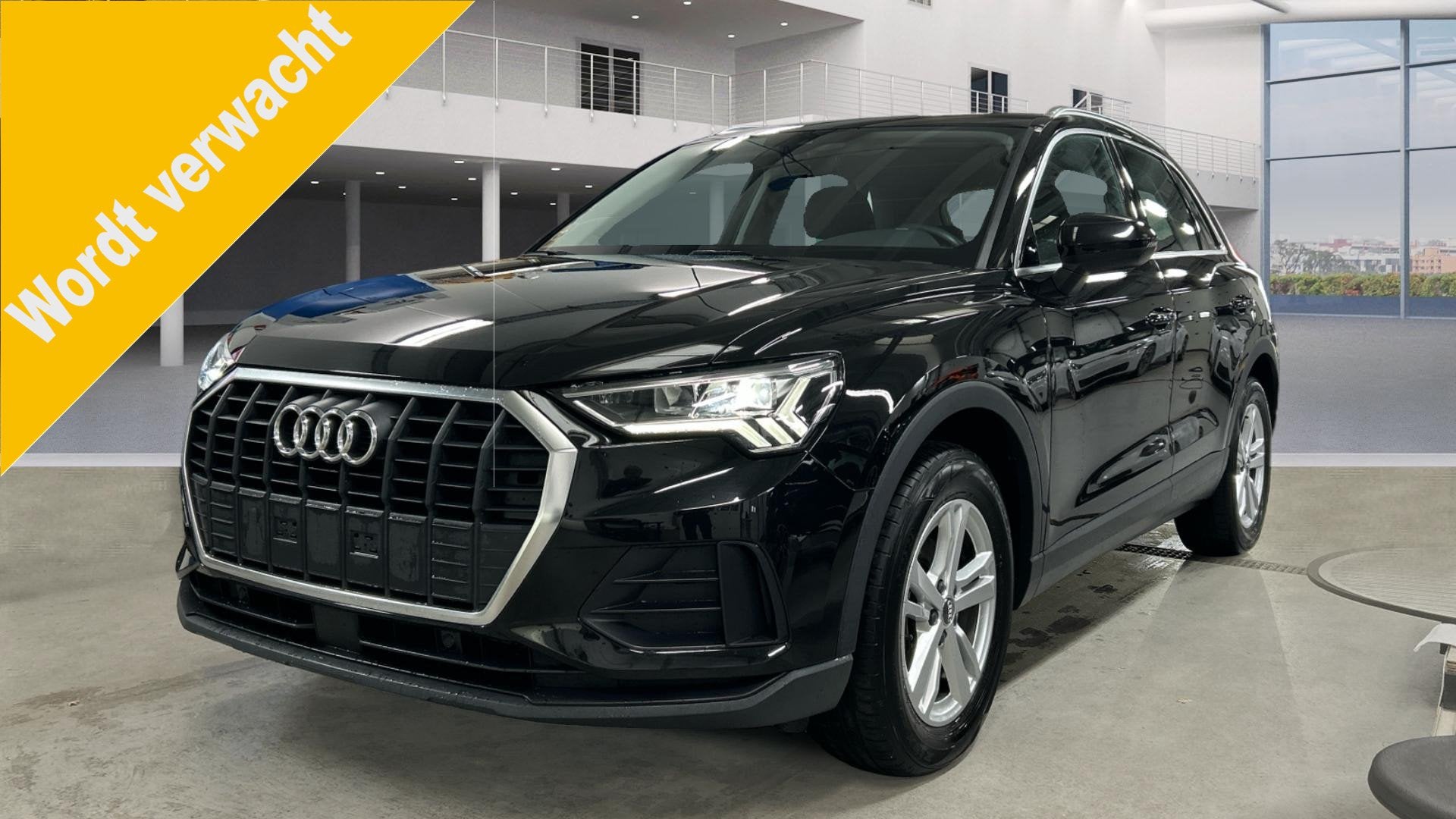 Audi Q3 35 TFSI Advanced Pro Line Trekhaak, Auto's, Stof, 4 cilinders, Zwart, Bedrijf