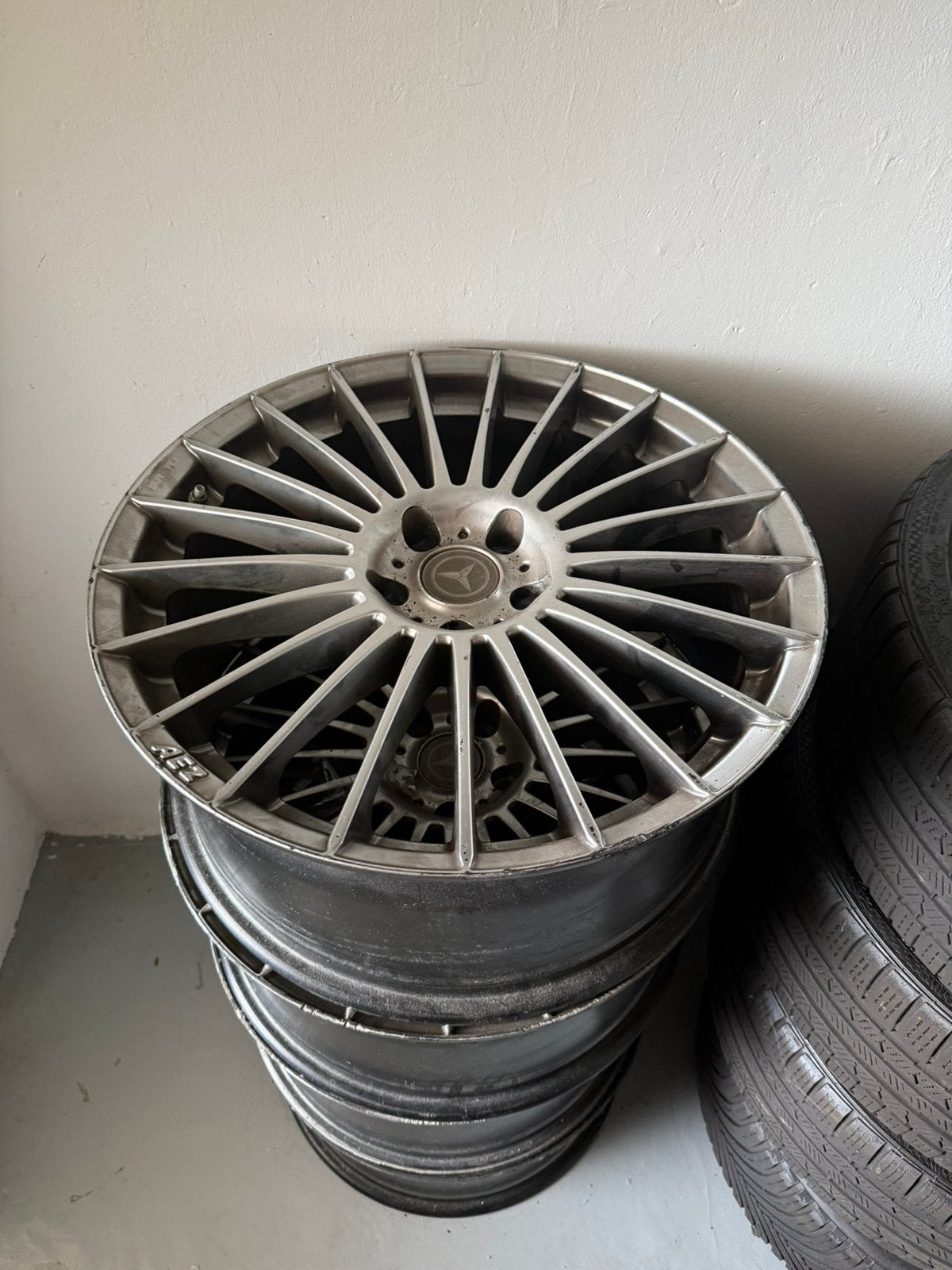 Mercedes amg velgen en winter banden gelijk ophalen, Auto-onderdelen, Banden en Velgen, Ophalen, 19 inch, Winterbanden, Band(en)