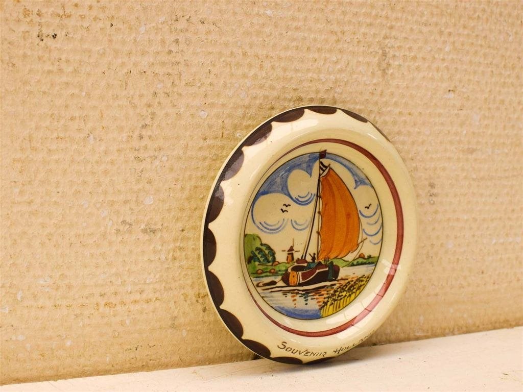 Porseleinen Souvenir Bordje 51968, Ophalen of Verzenden, Gebruikt