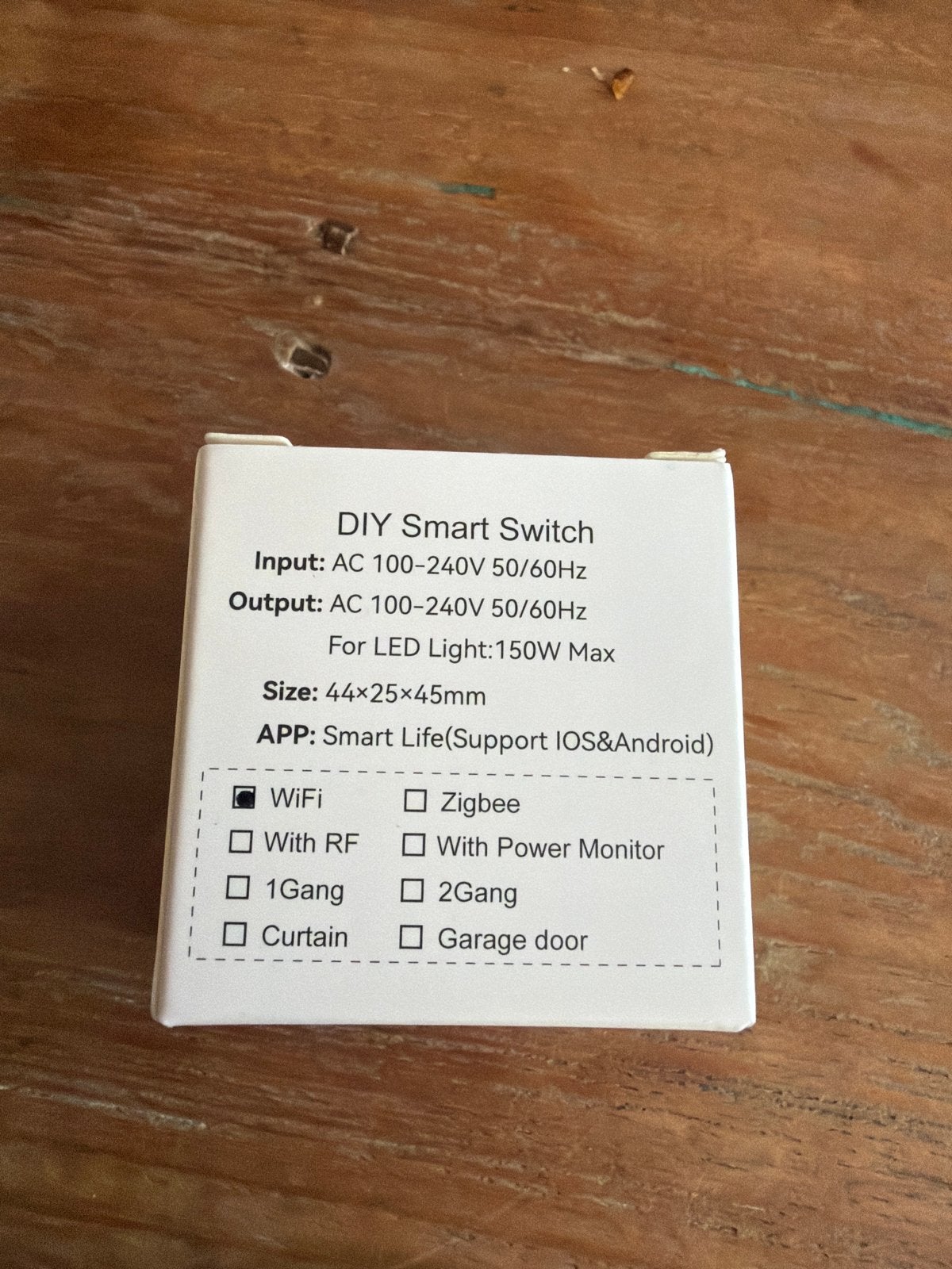 10x DIY Smart Switch Mini WiFi Schakelaar, Ophalen of Verzenden, Nieuw, Overige merken, Schakelaar