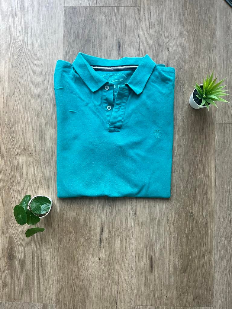 Esprit Polo Shirt - Maat M - Blauw, Ophalen of Verzenden, Zo goed als nieuw, Maat 48/50 (M), Blauw