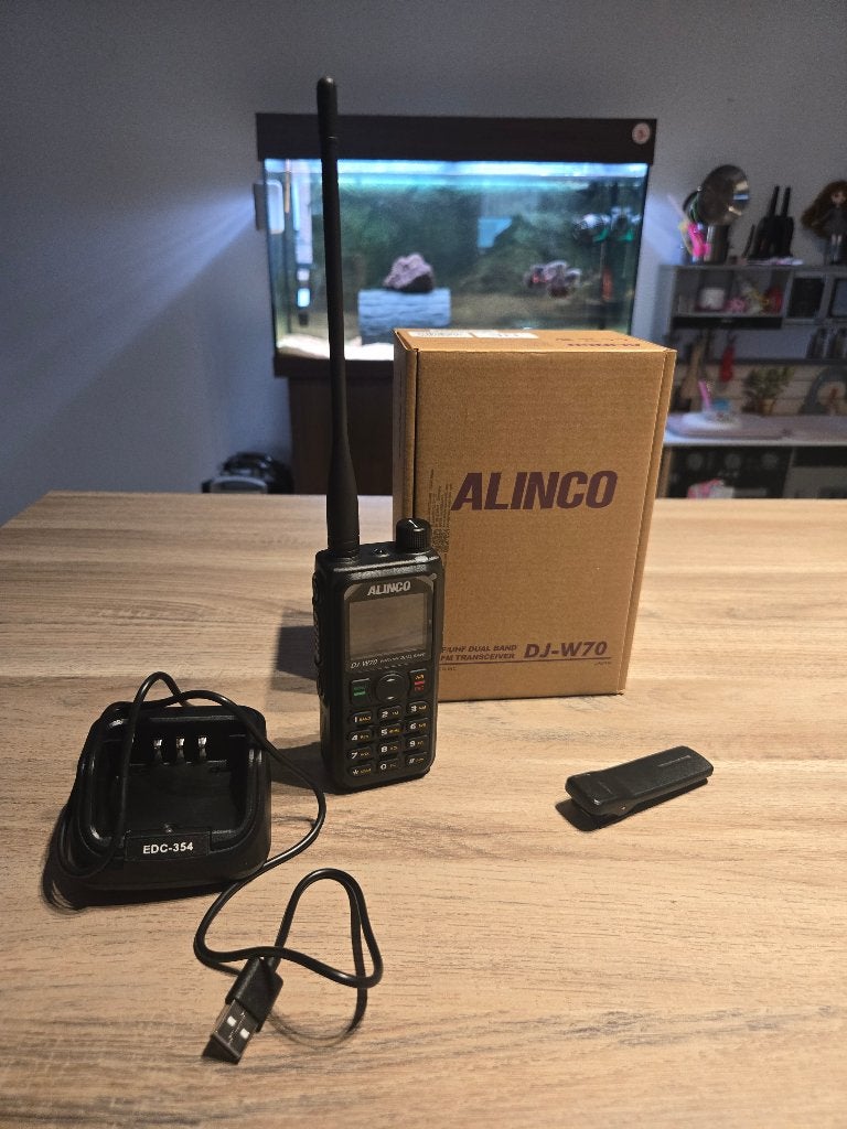 Alinco DJ-W70 NIEUW, Ophalen, Nieuw, 15 km of meer, Portofoon of Walkie-talkie