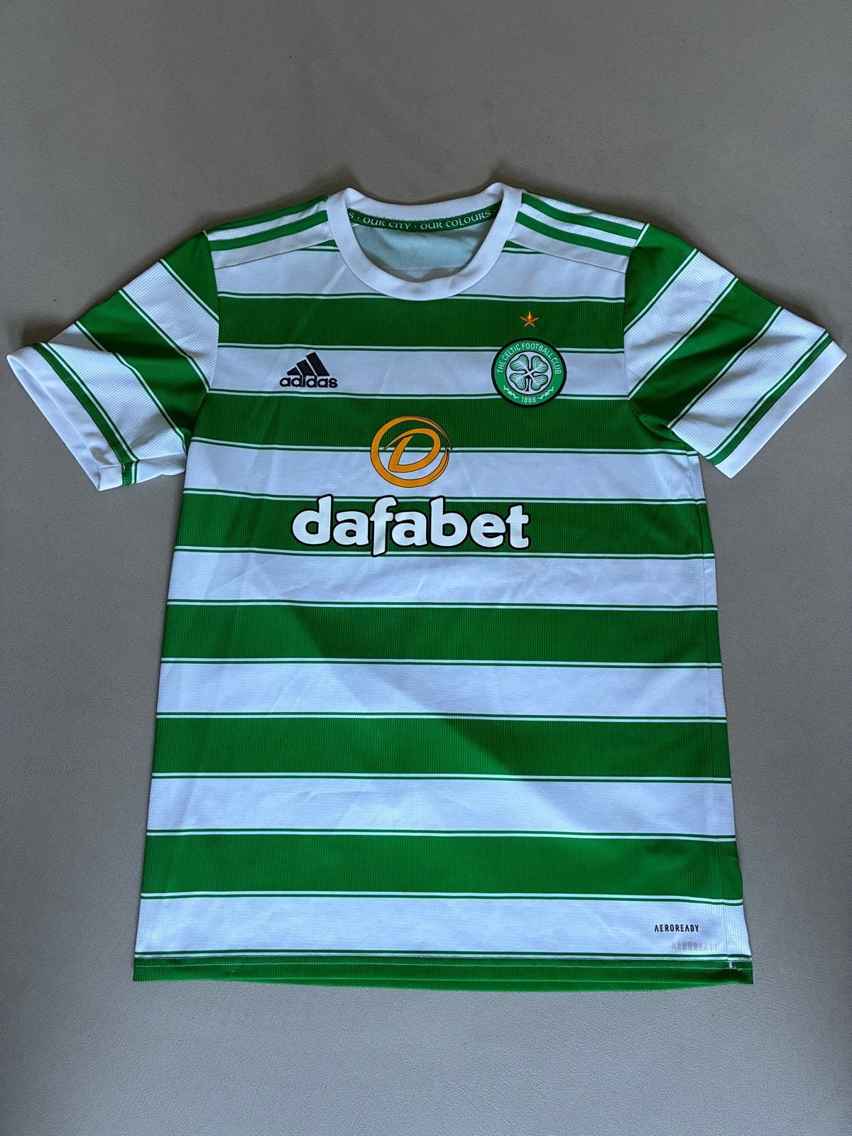 Celtic FC Thuisshirt 2021/2022 Maat M, Sport en Fitness, Voetbal, Maat M, Ophalen of Verzenden, Zo goed als nieuw, Shirt