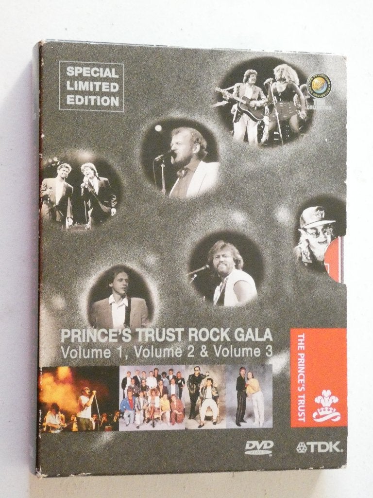 Prince's Trust Rock Gala Volume 1 2 & 3 3dvd boxset, Alle leeftijden, Verzenden, Gebruikt