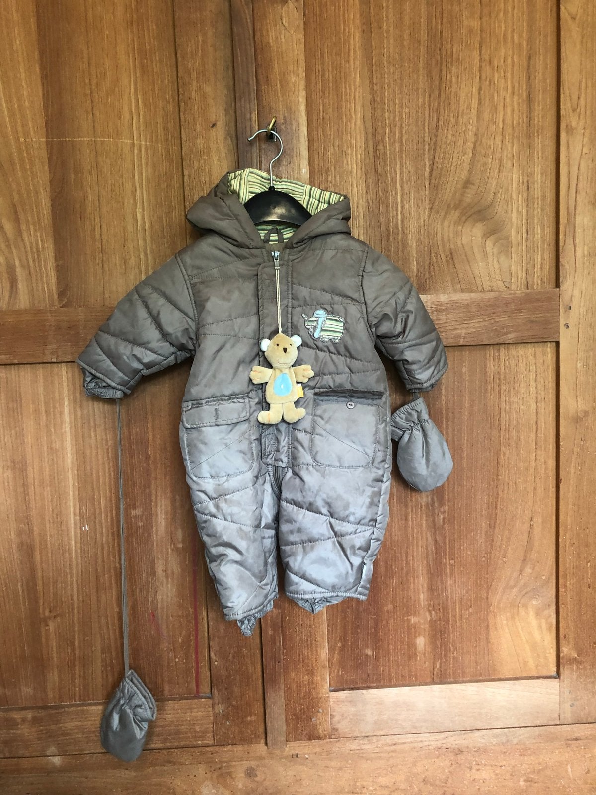 Warme baby winterjas/skipak maat 68, Ophalen of Verzenden, Zo goed als nieuw, Jongetje of Meisje, Pakje