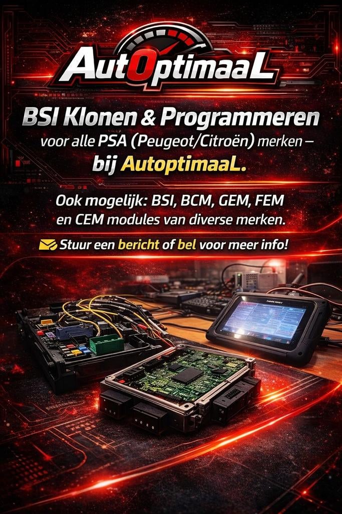 ECU, BSI, BCM Clone Service  £200 ,-