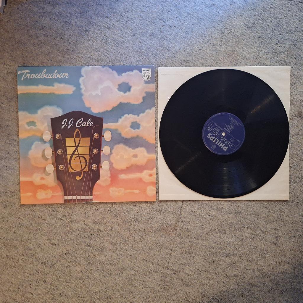 j jj cale - troubadour, Ophalen of Verzenden, Gebruikt, 12 inch, Poprock