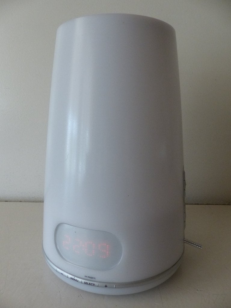 Philips HF3476 Wake up Light met FM radio, Witgoed en Apparatuur, Ophalen of Verzenden, Gebruikt, Digitaal