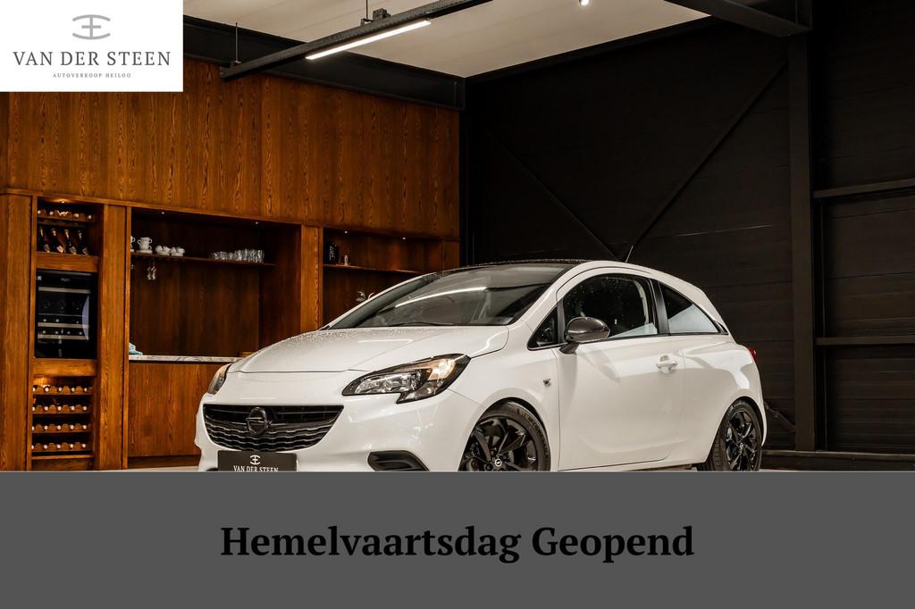 Opel Corsa 1.4 Bi-Fuel Edition Trekhaak | Airco, Auto's, Voorwielaandrijving, Stof, Wit, Bedrijf