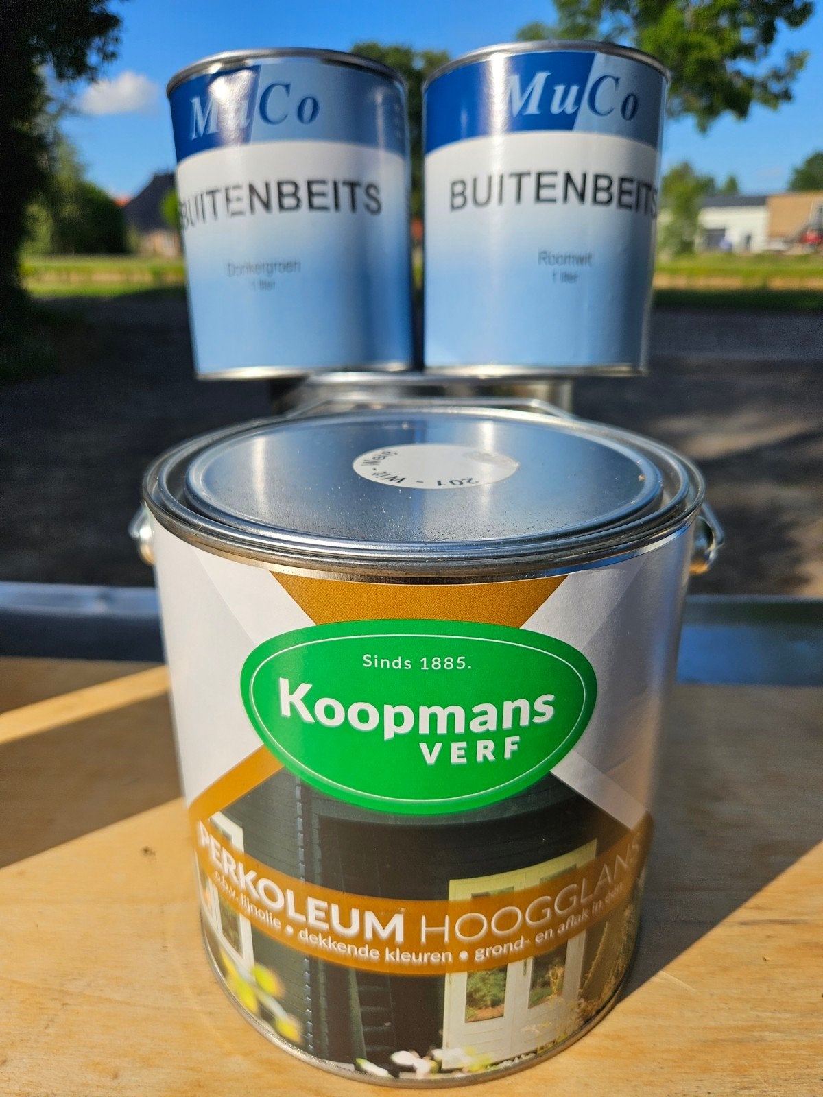 KOOPMANS VERF nieuw enz enz, Ophalen of Verzenden, Nieuw, Wit