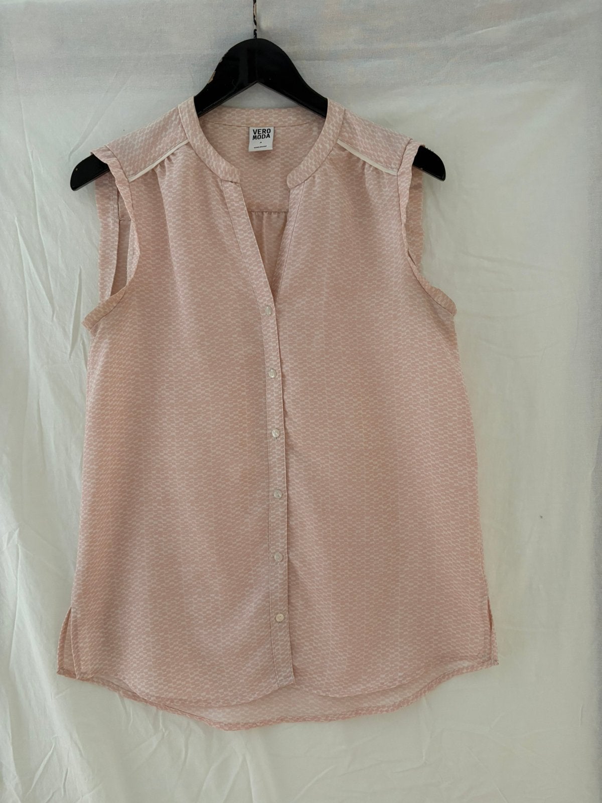 Leuke rose blouse.Merk Vera Mode.Maat M, Maat 38/40 (M), Overige typen, Ophalen of Verzenden, Zo goed als nieuw