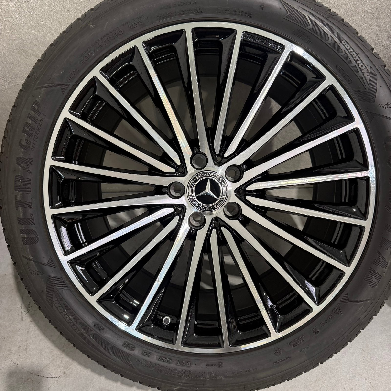 20 inch Origineel Mercedes GLC velgen met winterbanden C254, Gebruikt, 285 mm, Velgen, Velgeb
