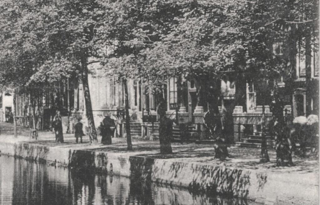 700051 Amsterdam 1901 Heerengracht Gelopen met postzegel, Ophalen of Verzenden, Voor 1920, Gelopen, Noord-Holland