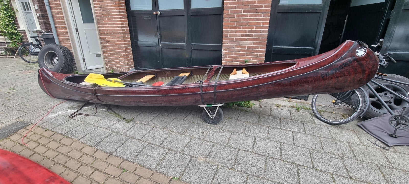 Gatz Cherokee 550 zeldzame carbon versie, Watersport en Boten, Kano's, Gebruikt, Ophalen of Verzenden, Canadese kano of Open kano