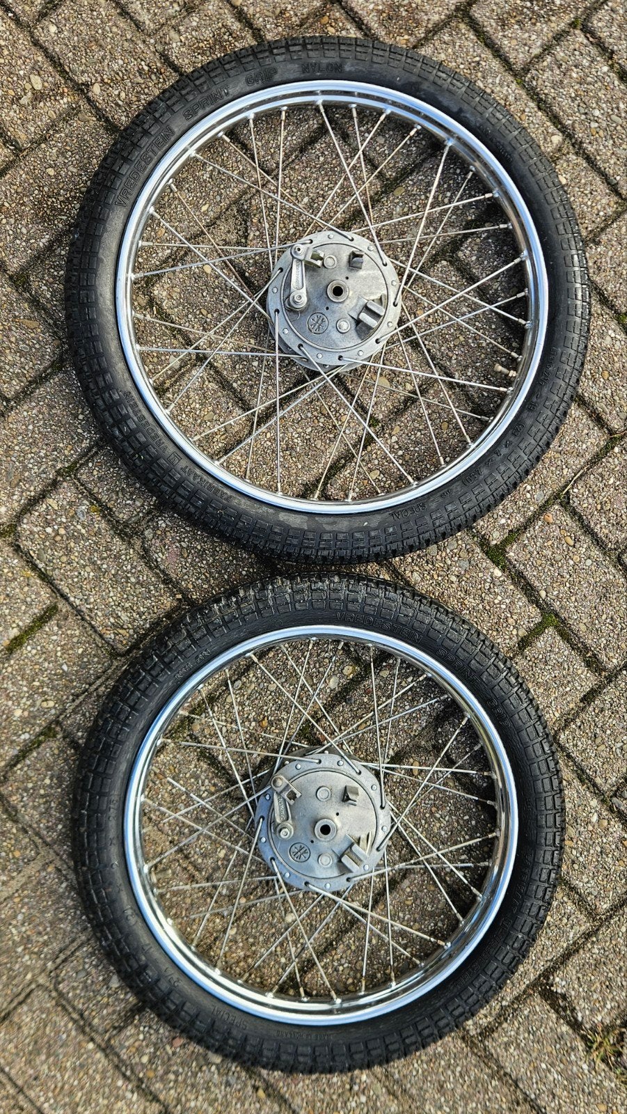 Set Campagnolo wielen 17 en 19 inch, Fietsen en Brommers, Ophalen of Verzenden, Gebruikt, Overige typen