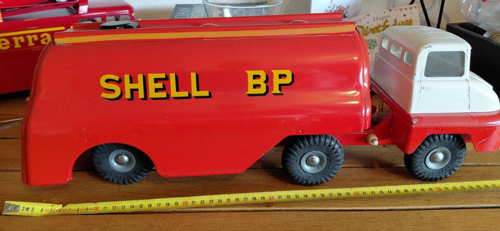 Zeldzame Triang Thames Trader Tankwagen met Verlichting, Ophalen of Verzenden