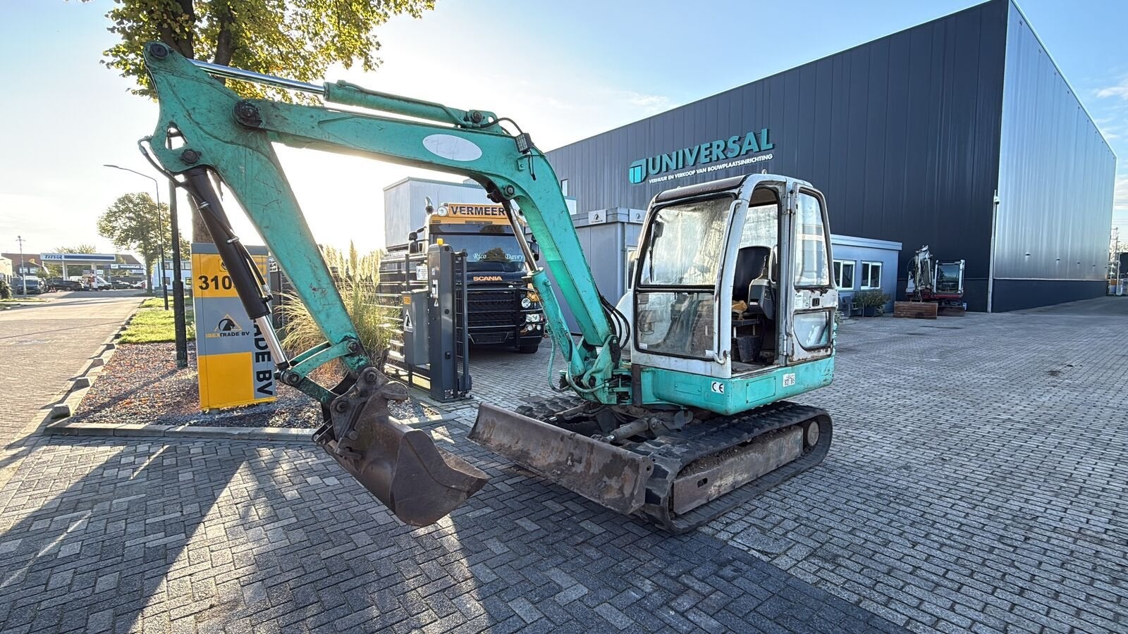 IHI 45J midi excavator, Graafmachine