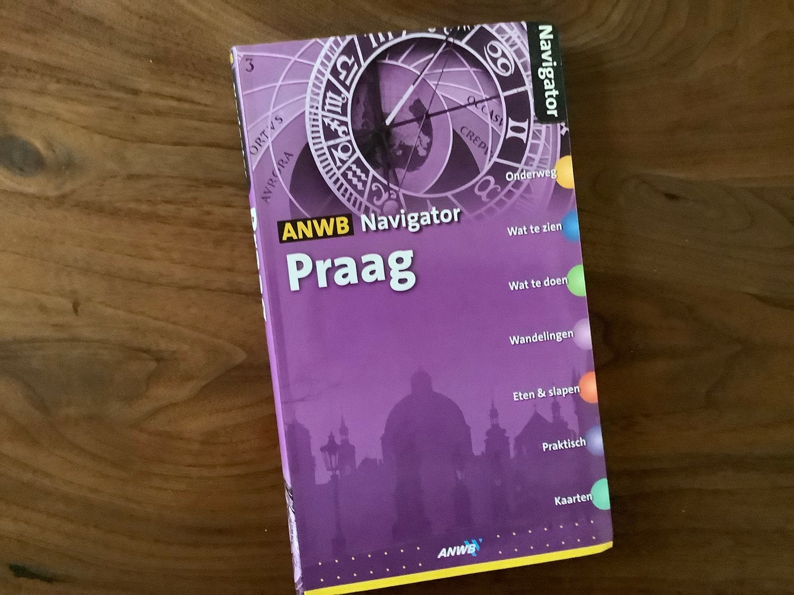 Praag Tsjechie 310pg ANWB NAVIGATOR reisgids info kaarten, Europa, Ophalen of Verzenden, Zo goed als nieuw, Reisgids of -boek
