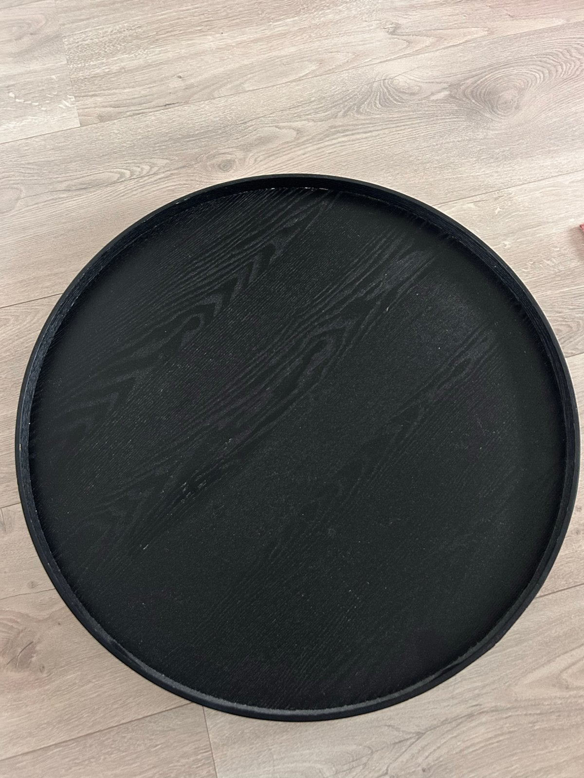 WOOOD Salon tafel - mist 1 poot, Ophalen, Gebruikt, Rond, 50 tot 100 cm